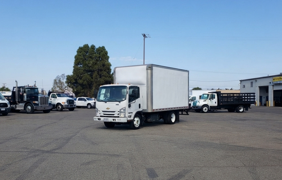 Used box truck for sale